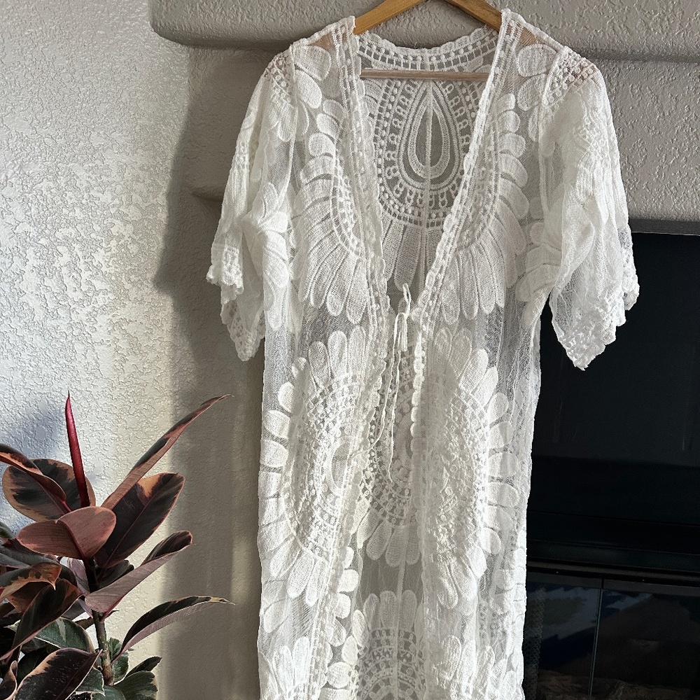 White Cover Up One Size